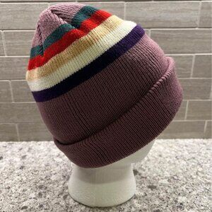 Adult Urban Outfitters Striped‎ Cuffed Beanie